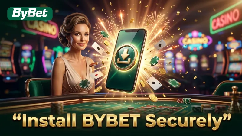 Adjusting security settings temporarily allows seamless BYBET app installation on Android.
