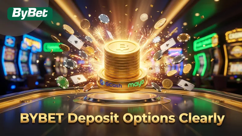 BYBET Deposit options clearly laid out for transparent transactions.