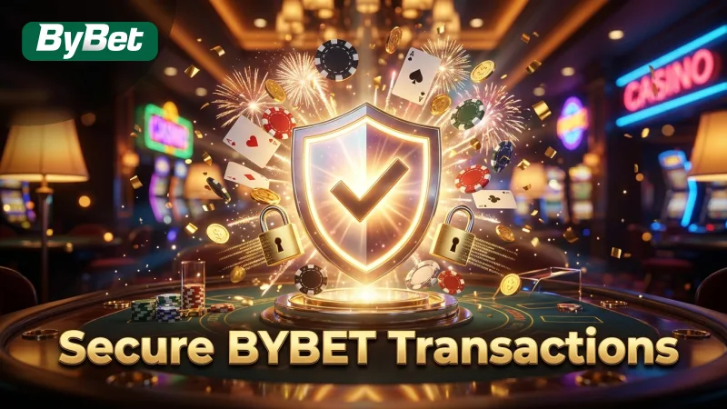 Safe and encrypted gateways secure every BYBET Deposit action.