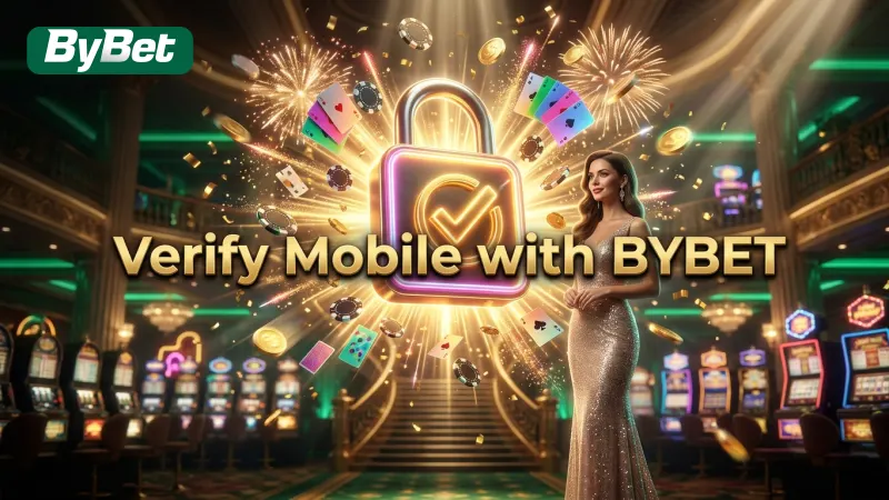 Verify your identity with a valid phone number for secure BYBET access.