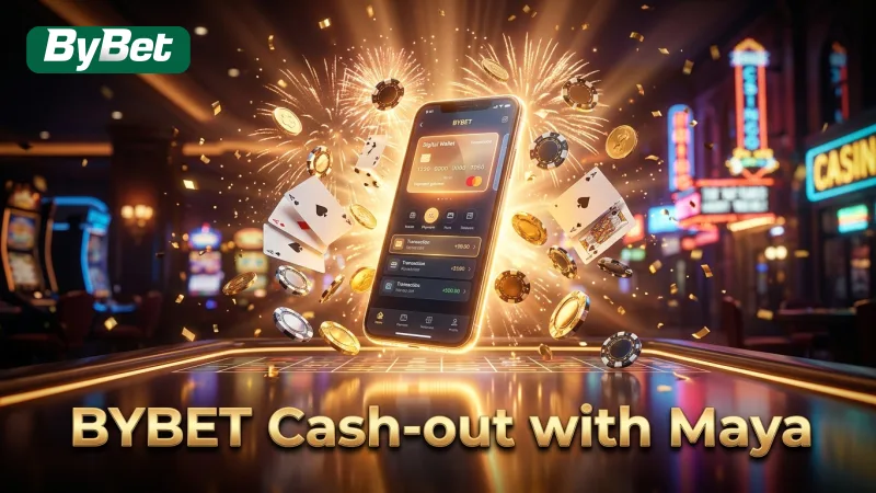 BYBET supports popular e-wallets like GCash and Maya for swift and convenient withdrawals.