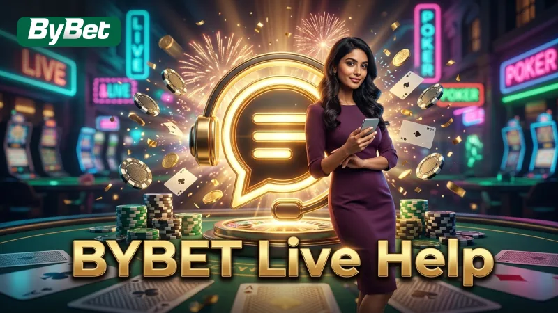 Quickly connect with BYBET's secure live chat for immediate help.