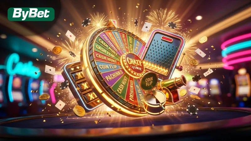 Understanding Crazy Time's unique segment probabilities helps make informed betting choices on BYBET.