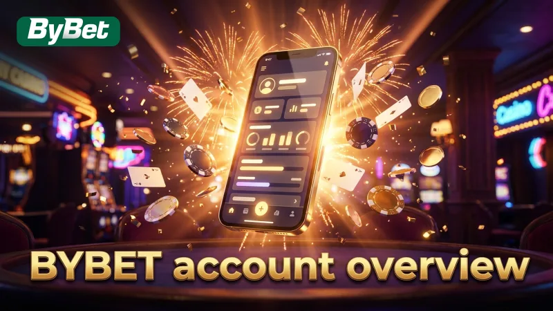 Quickly access your BYBET account dashboard for all player details.