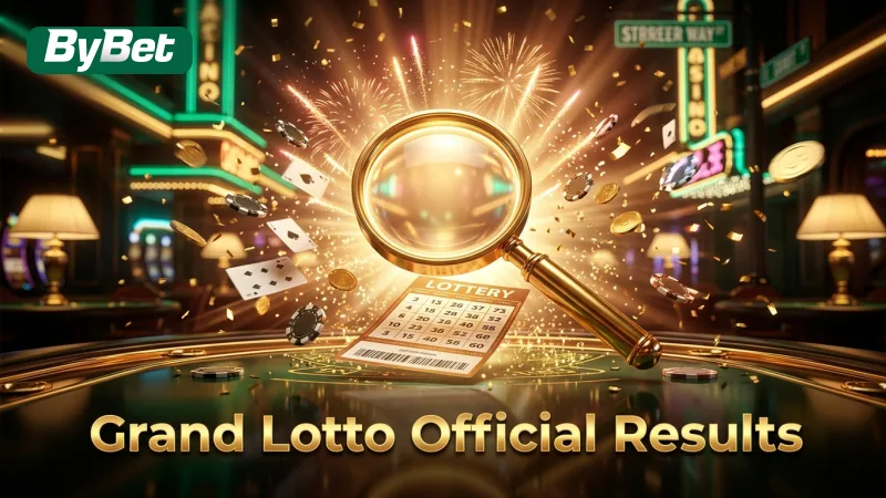Verify your Grand Lotto 6/55 tickets against the official BYBET results for accuracy.