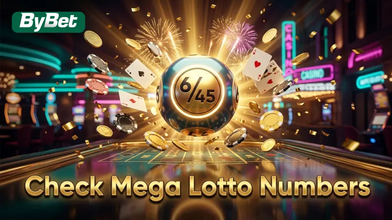 Carefully check your Mega Lotto 6/45 numbers against official draw results.