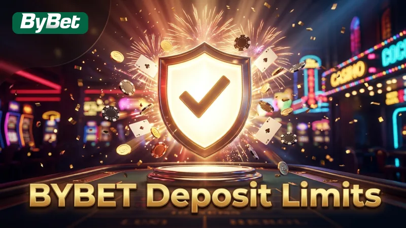BYBET provides clear options to set daily, weekly, or monthly deposit limits for better budget control.