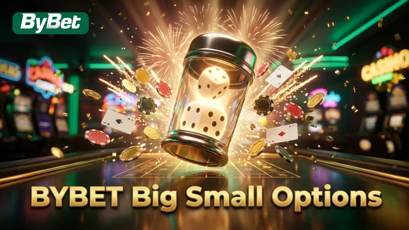 BYBET presents your Big/Small Sic Bo options clearly, allowing smart choices.