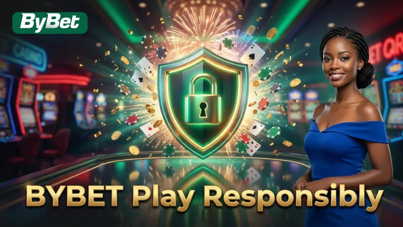 BYBET promotes responsible gaming, offering tools to manage your play.