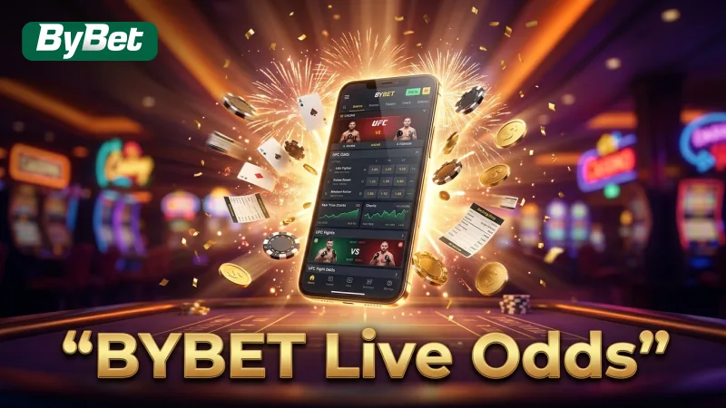 BYBET's mobile interface gives you instant access to odds and stats on the go.